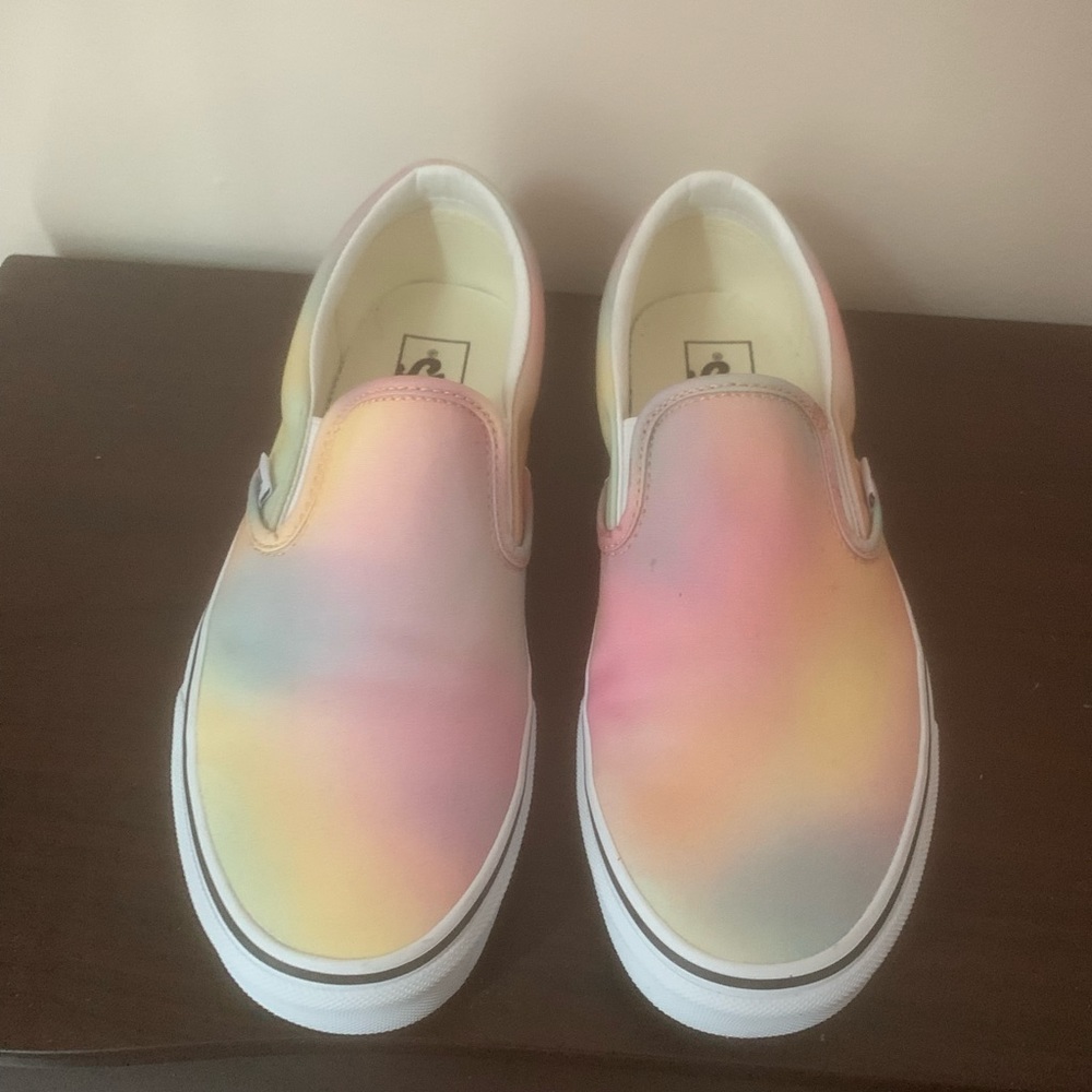 Vans slip on in multicolor
